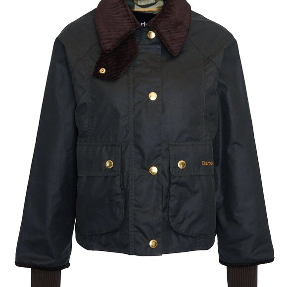 NWT Barbour Beadnell Waxed Cropped Jacket - Picture 3 of 6